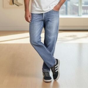 Gap 1969 Loose Fit Men's Light Blue Jeans 35x30 (JE-08)